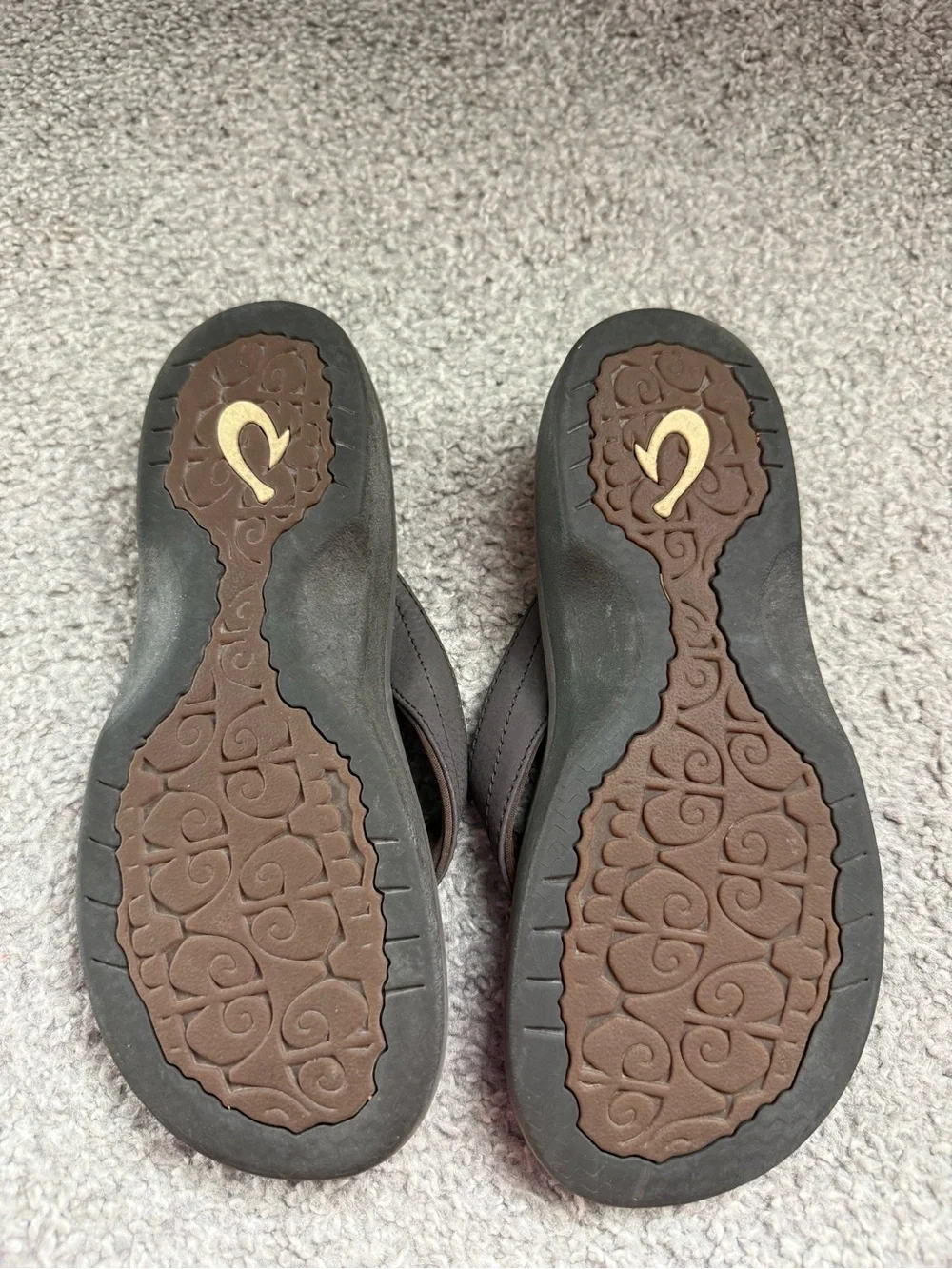 OLUKAI Ohana Dark Java Brown Beach Sandal